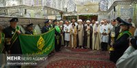 آئین غبارروبی و عطرافشانی حرم شاهچراغ(ع)