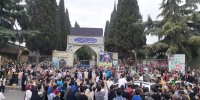 استقبال از رحمان عموزاد قهرمان کشتی جهان در بهشهر