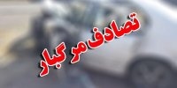 جزئیات تصادف مرگبار خانواده‌ معاون رئیس جمهور