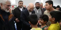 افتتاح خانه کشتی طرقبه با حضور رئیس مجلس و وزیر ورزش و جوانان