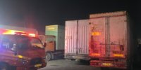 حریق انبار ضایعات روباز در مشهد