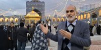 حرم امام رضا(ع) غرق در نور ولادت امام جواد(ع)