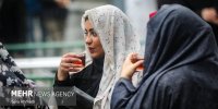 حال و هوای چایخانه حرم مطهر امام رضا(ع) در نیمه شعبان