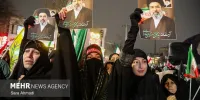 حضور پرشور مردم مشهد در یکی دیگر از شب های خروش خودجوش