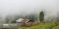 روستای «اِسپِرِز» سوادکوه بر فراز ابرها