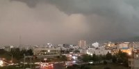 ویدیو/ زنجان زیر باران بهاری؛ تگرگ سنگین میهمان آسمان