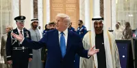 ویدیو/ سفر چند تریلیون دلاری ترامپ به خاورمیانه
