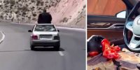 ویدیو/ از آشپزی در حال رانندگی تا بدلکاری خیابانی!