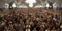 ویدیو/ شکوه بندگی مردم سراسر کشور در صفوف نماز عید قربان