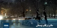 ویدیو/ ملایر در قاب زمستان