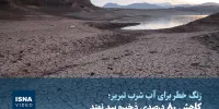 ویدیو/ کاهش ۸۰ درصدی ذخیره سد نهند