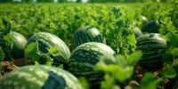 برای تولید2.6میلیون تن هندوانه چقدر آب هدر می رود؟
