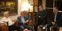 دیدار نوروزی وزیر فرهنگ با علیرضا زرین‌دست