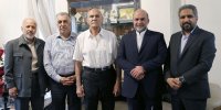 دیدار مدیرعامل صندوق اعتباری هنر با جمشید هاشم‌پور