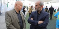 بازدید رئیس صداوسیما از پشت‌ صحنه سریال «سبزواران»