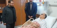 عیادت مدیرعامل بنیاد رودکی از رهبر ارکستر سمفونیک تهران