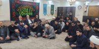 تصاویری از آخرین جلسه روضه خانگی ابراهیم رئیسی