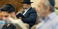 برگزاری مراسم بزرگداشت امام خمینی (ره) در کنیسه یوسف آباد تهران+تصاویر