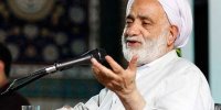همنشینی حجت الاسلام قرائتی و قائم مقام دفتر رهبر انقلاب در حرم امام خمینی