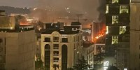 یک ساختمان اداری و یک مرکز تحقیقاتی وزارت دفاع هدف پرتابه اسرائیلی