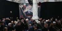 حضور پزشکیان و قالیباف در مراسم ختم شهید سردار محمد کاظمی