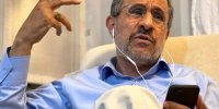 احمدی نژاد پس از مدت‌ها آفتابی شد+تصاویر