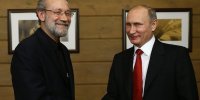 لاریجانی و پوتین در مسکو دیدار کردند + جزئیات