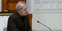 تصاویر دیدار لاریجانی با نخست وزیر لبنان/ اخم نواف سلام و لبخند لاریجانی سوژه رسانه ها شد + عکس