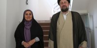 تصاویری از دیدار وزیر راه و شهرسازی با سید حسن خمینی