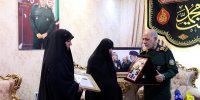 اعطای درجه سپهبدی به شهید علی شادمانی