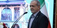 دیدار پزشکیان با خانواده شهید مسیحی + عکس