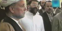 تصاویری از مرحوم هاشمی رفسنجانی در حرم پیامبر