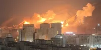 تصاویری از حملات سحرگاه امروز(جمعه) به تهران