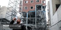 گزارش خبرگزاری مهر از حملات آمریکا و اسرائیل + تصاویر