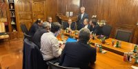 انتشار تصاویری از داخل مذاکرات ایران و آمریکا در رم/عکس
