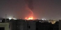 حمله هوایی اسرائیل به نیروگاه برق صنعا