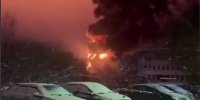 حمله پهپادی به انبار نفت «کامباین تمپ» روسیه