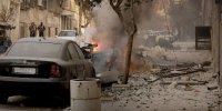 حمله پهپادی قسد به استانداری حلب