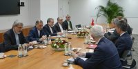 پیام وزیر خارجه سوئیس پس از دیدار با عراقچی/ عکس