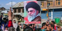 کشمیر و جامو در پی شهادت رهبر انقلاب ۴۰ روز عزای عمومی اعلام کرد/ عکس