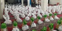 توزیع بسته‌های کمک تحصیلی و معیشتی در سیستان و بلوچستان