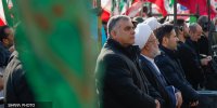وزیر نفت در راهپیمایی همبستگی