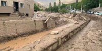 سیل و آبگرفتگی معابر در رودهن + ویدئو