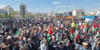 آغاز راهپیمایی روز جهانی قدس در مشهد | ویدئو