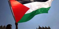 به اهتزاز درآمدن پرچم‌ فلسطین در مراسم  پاپ فرانسیس + ویدئو