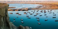 سقوط هولناک خودرو به دریا در چابهار + ویدئو