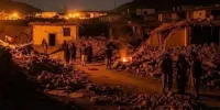 لحظه‌ وقوع زمین‌لرزه‌ای ۶ ریشتری در افغانستان با صدها کشته و زخمی + ویدئو