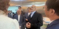 بازدید رئیس‌جمهور از اتاق عمل جراحی قلب در قزاقستان + ویدئو