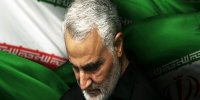 گلزار شهدای کرمان در آستانه سالروز شهادت حاج قاسم | ببینید