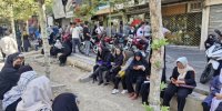 ماجرای ازدحام اتباع افغان در خیابان ولیعصر تهران